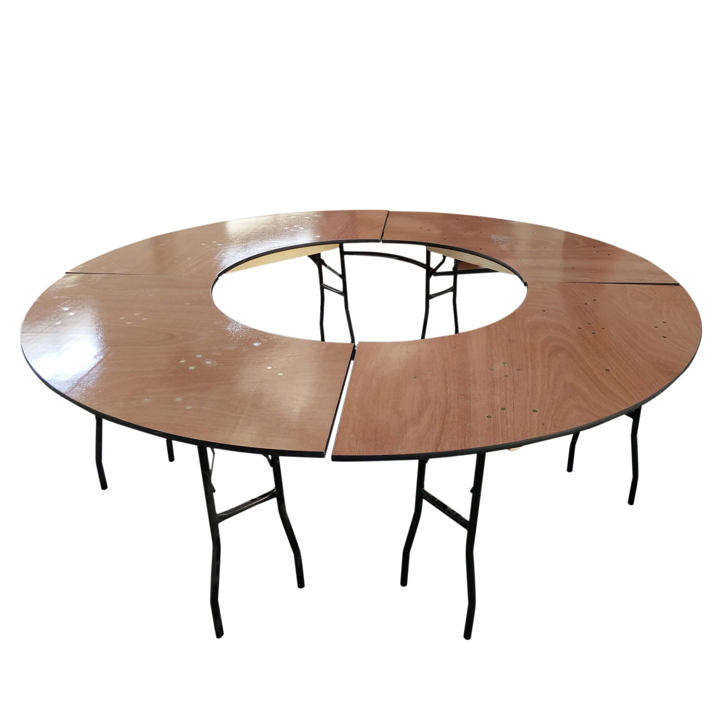7 ft Serpentine Table