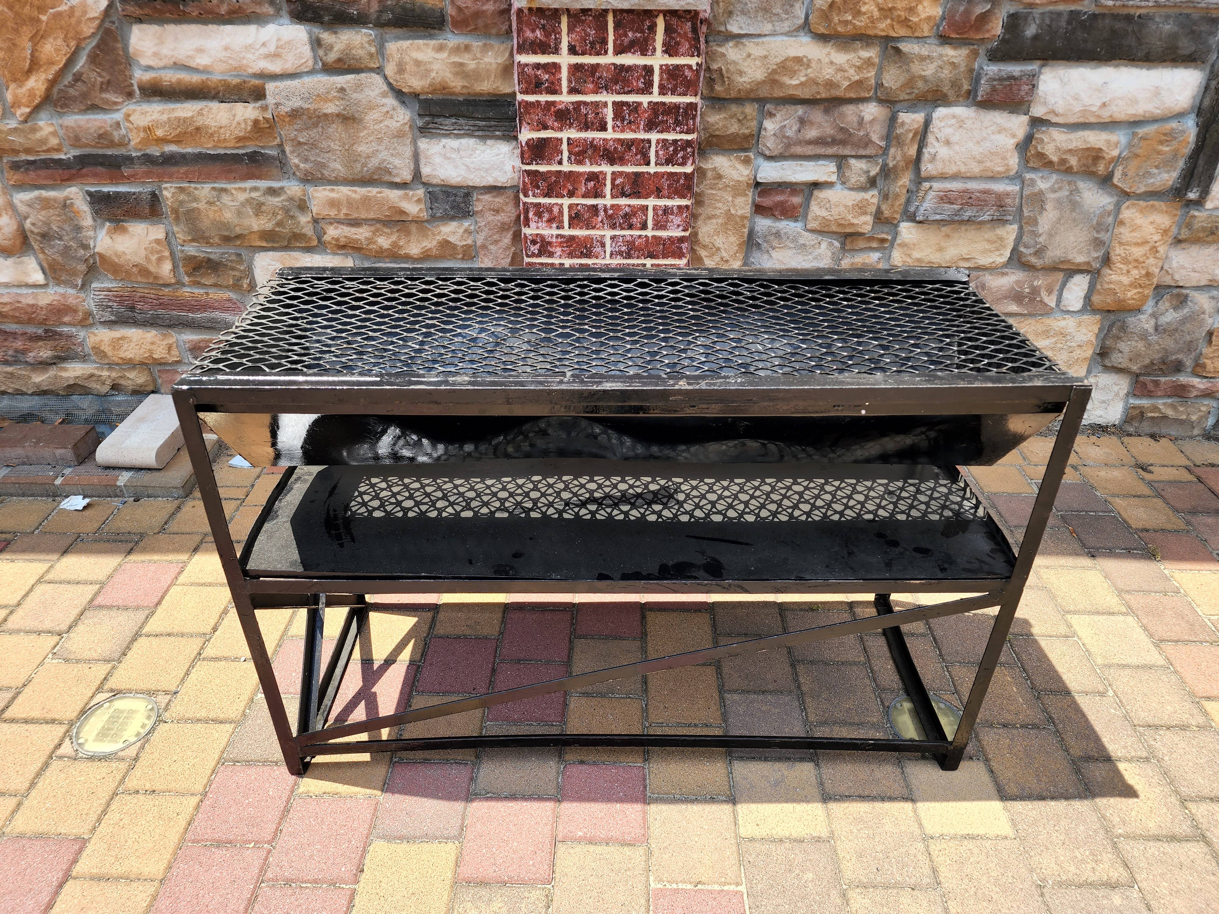4 ft Charcoal BBQ Grill