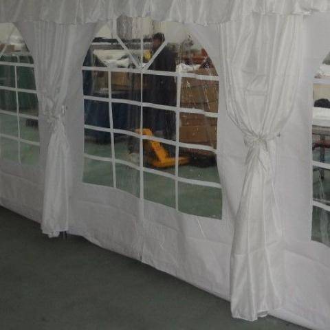 White Tent Leg Covers