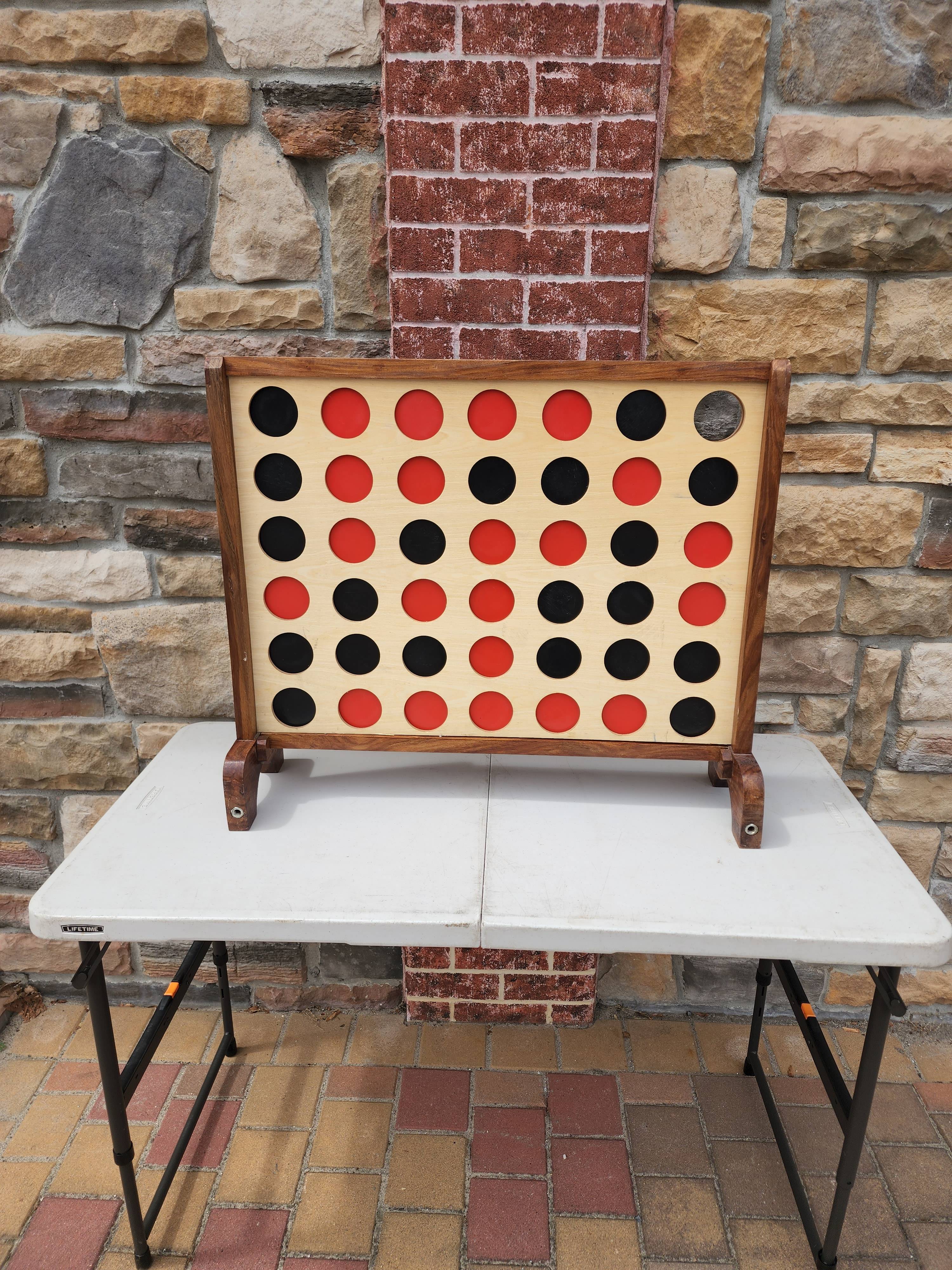 Large Wooden Connect 4