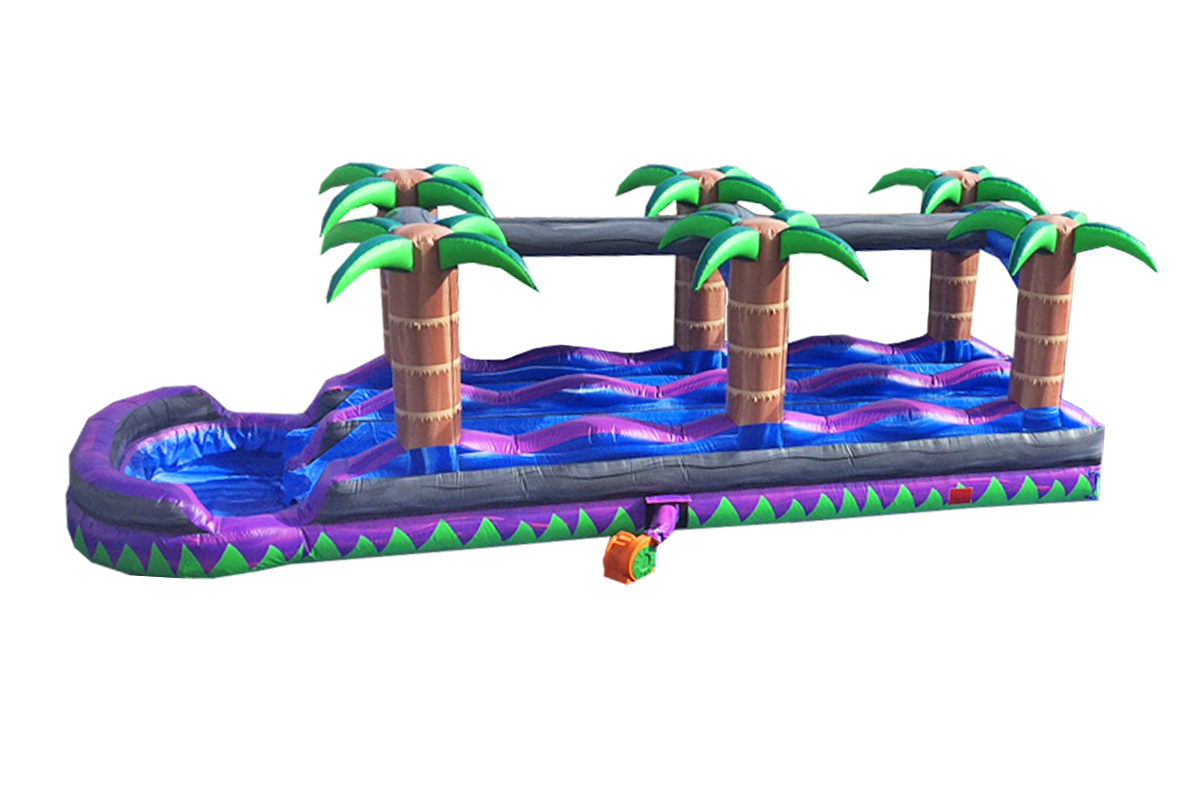 29' Dual Lane Purple Crush Slip & Slide