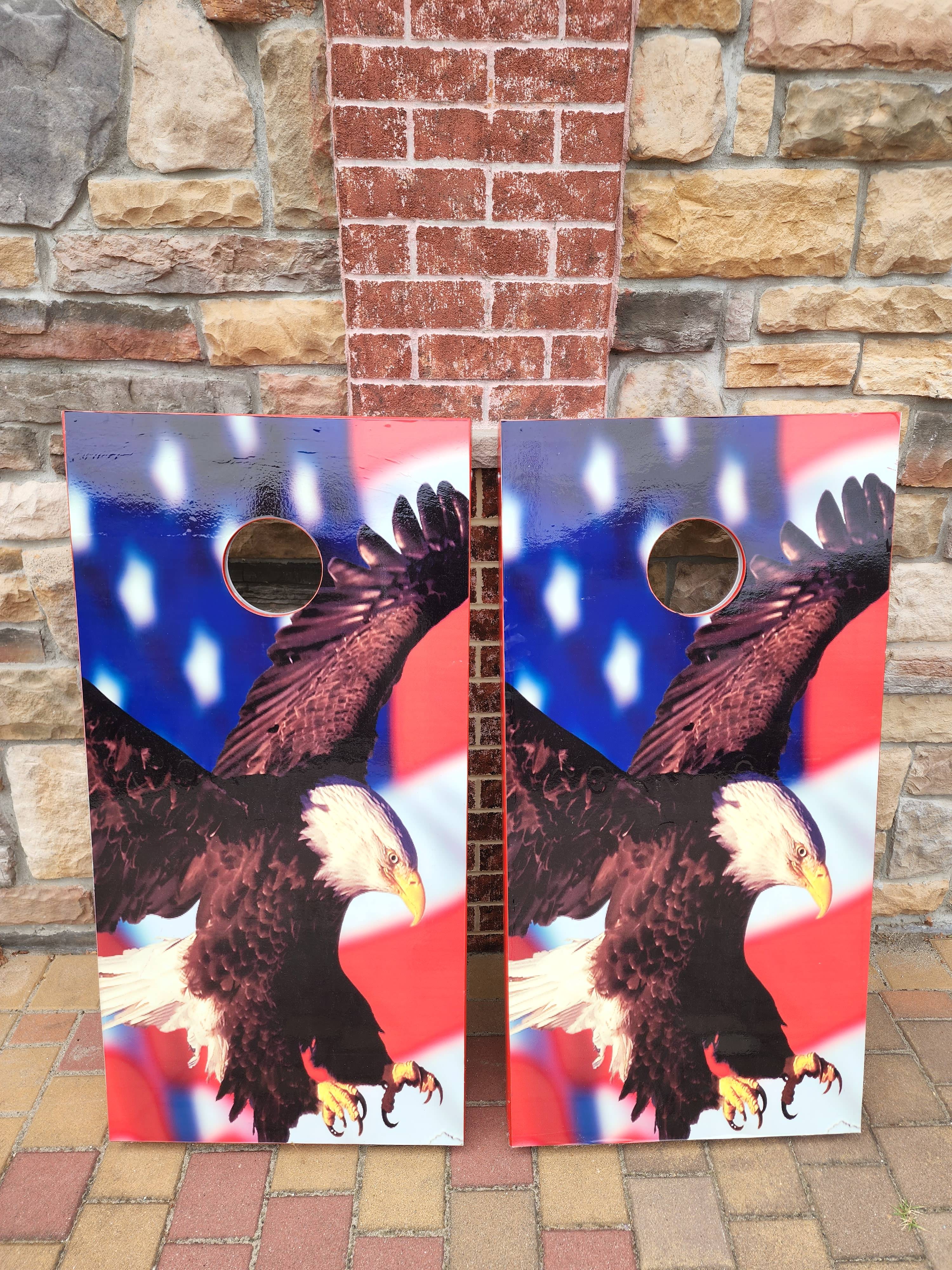 American Eagle Corn Hole Game