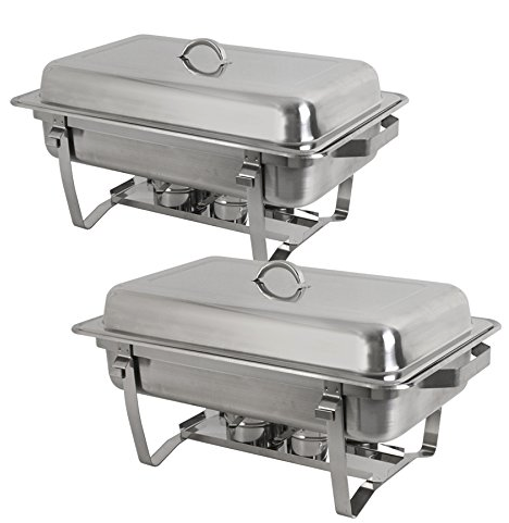8 Quart Stainless Steel Chafer