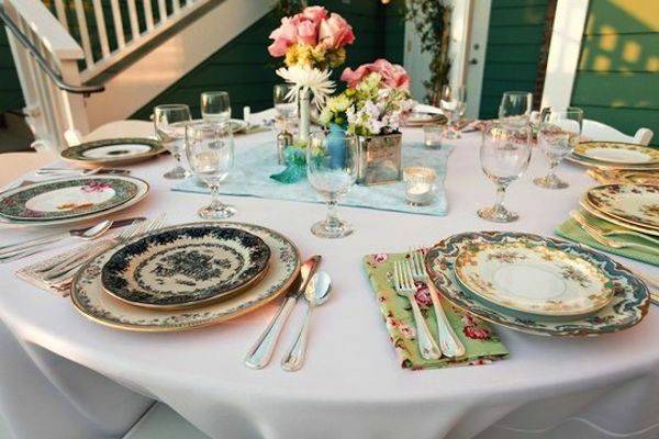 Mismatched Salad Plates