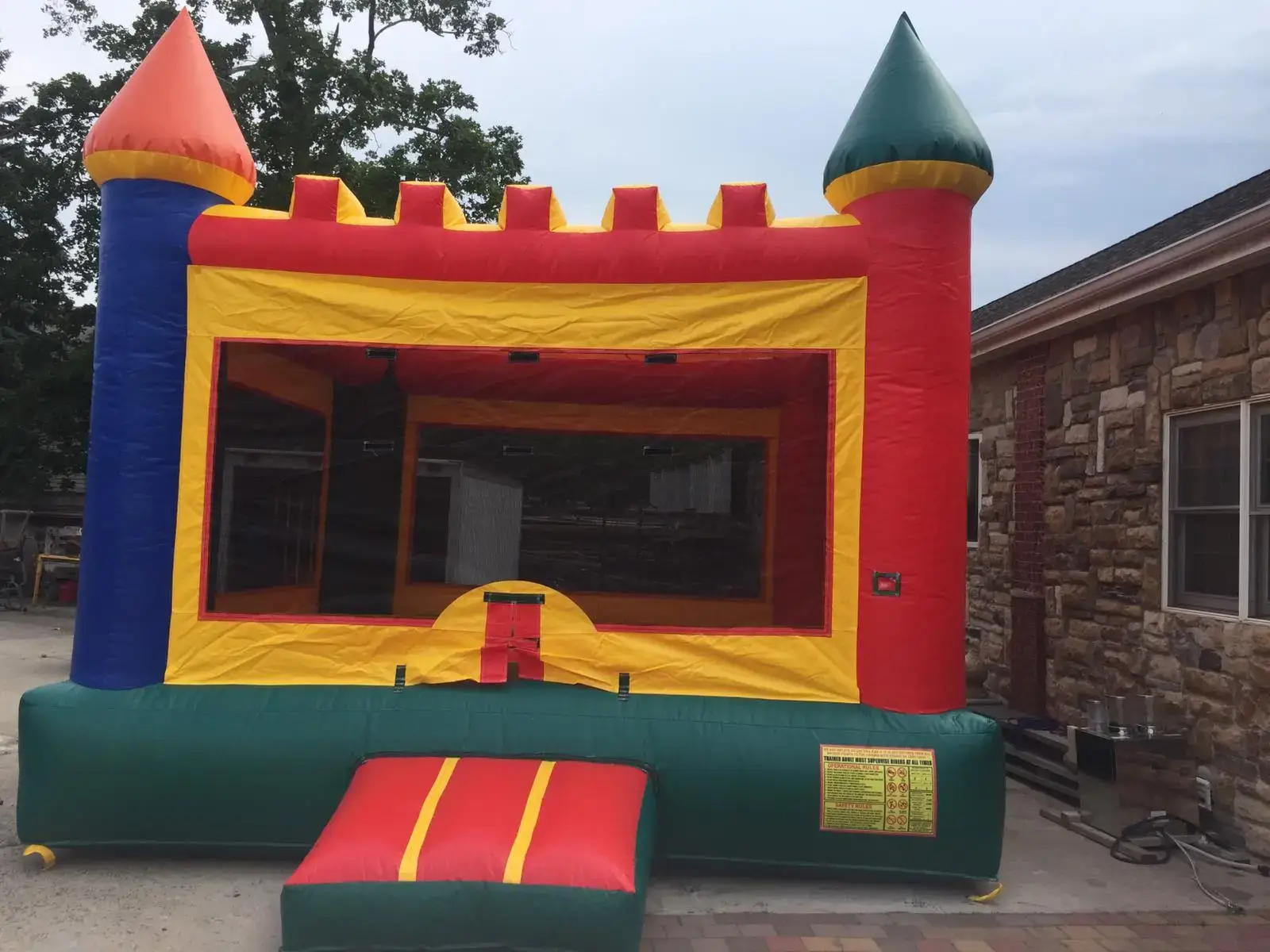 15'x15 Inflatable Castle Bounce House