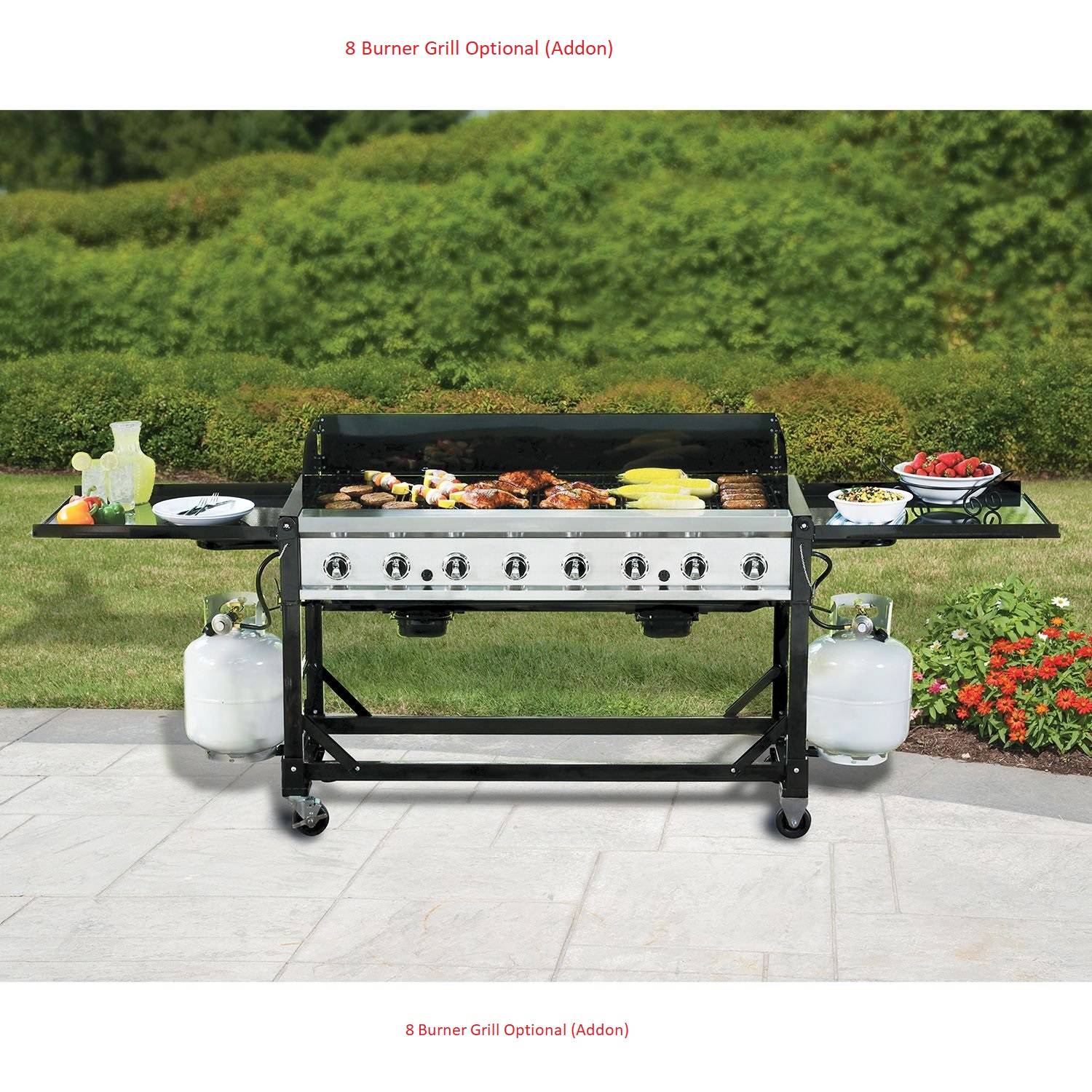 8 Burner Event BBQ Grill