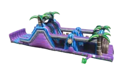 47' Dual Lane Purple Crush Obstacle Course