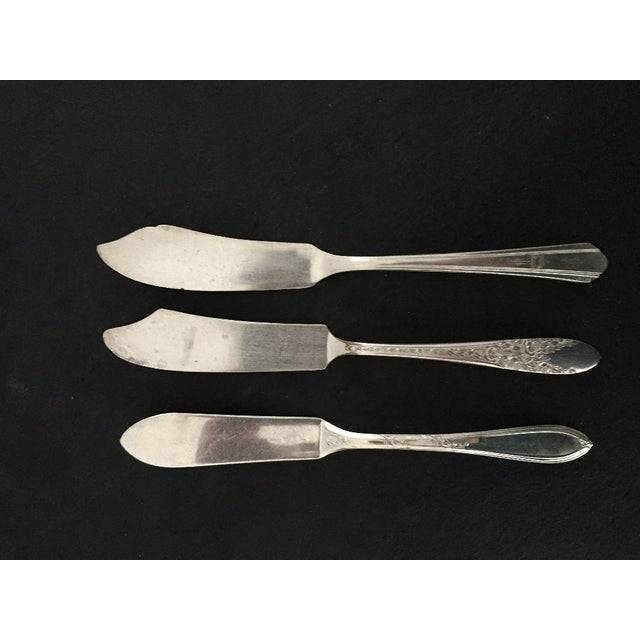 Mismatched Stainless Steel Butter Knifes