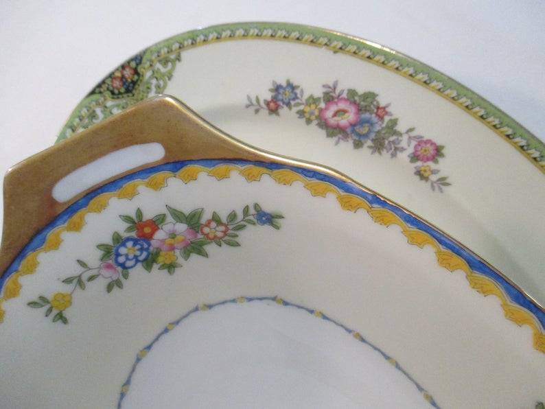 Mismatched Serving Platters
