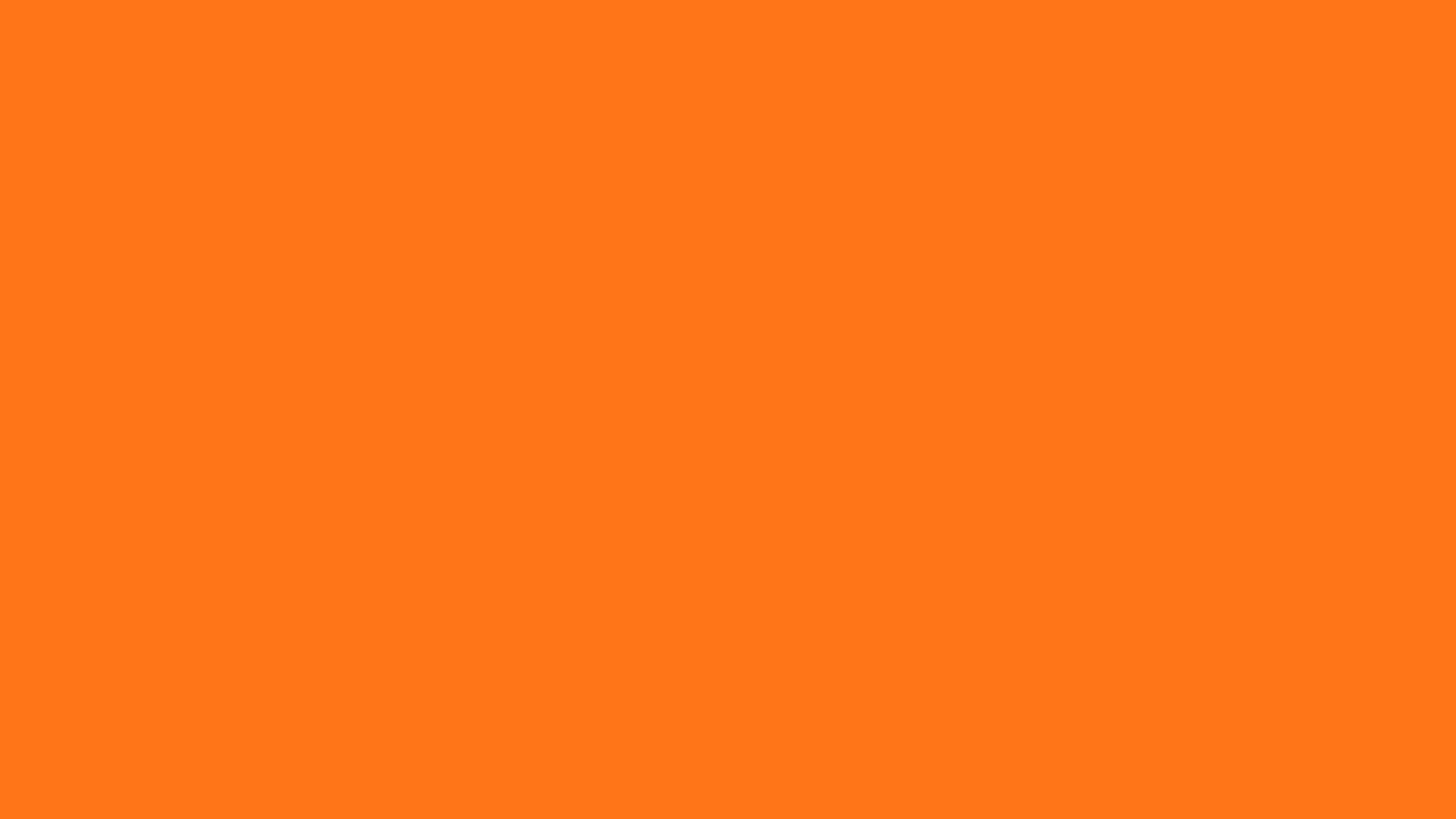 Pumpkin Orange Linen