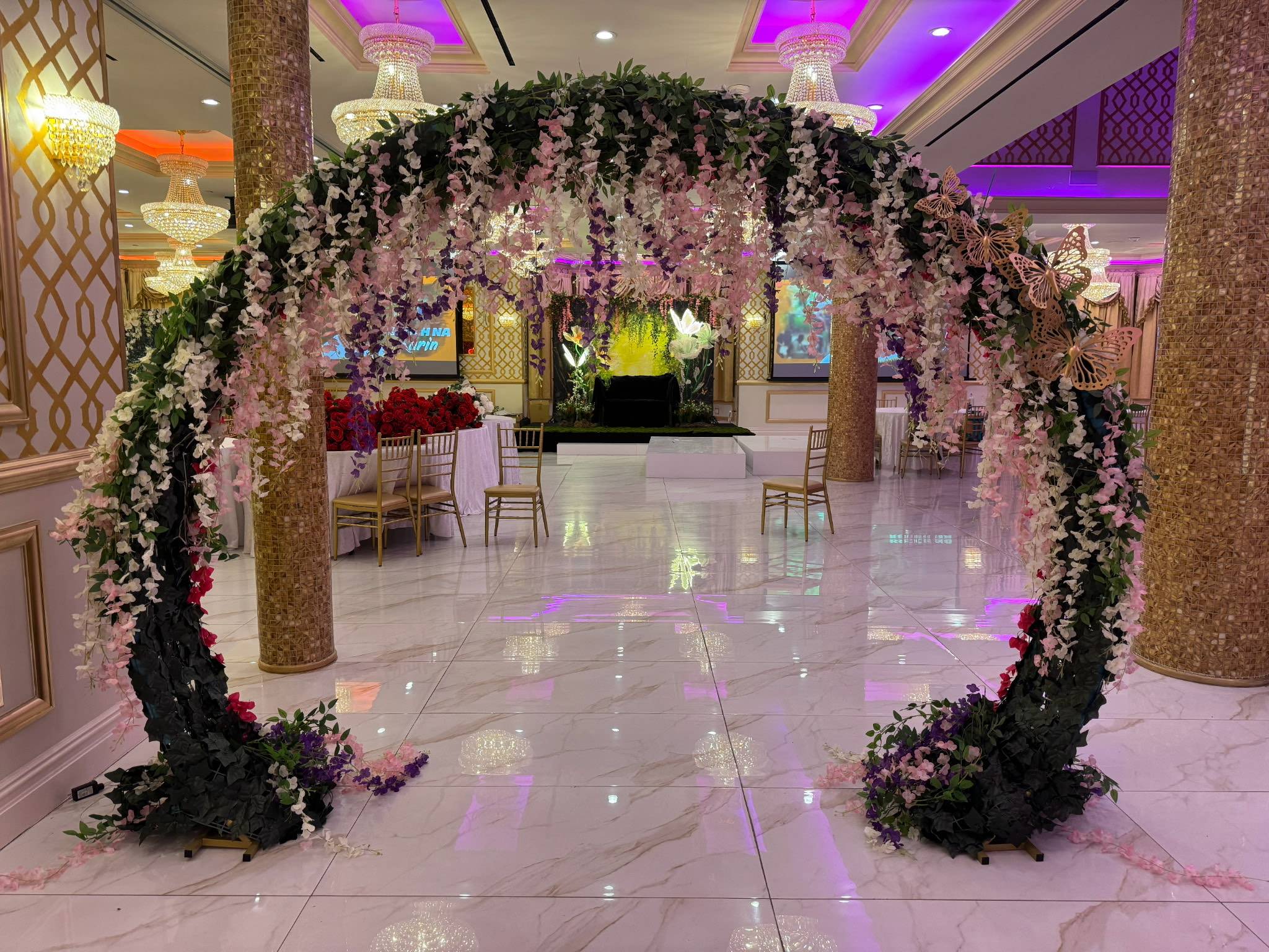 Gold Metal Arch