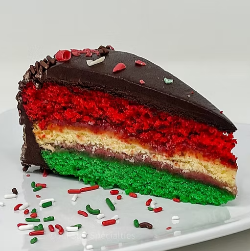 Rainbow Cookie Cake