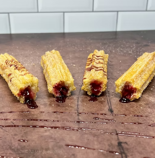 Churros Strawberry Filled
