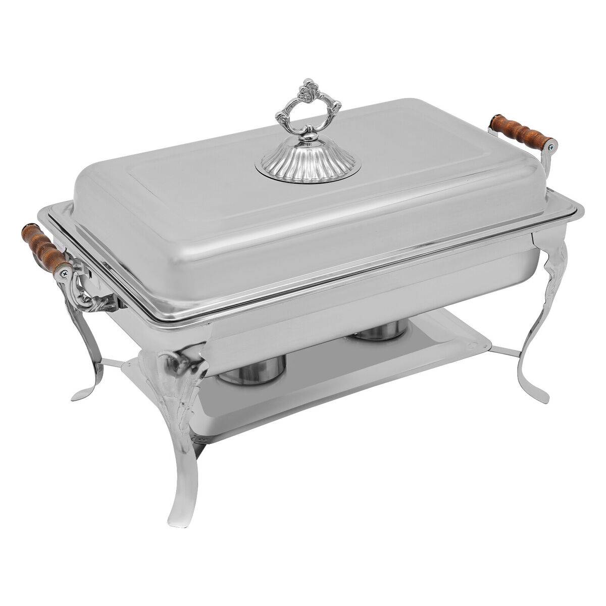 8 Quart Wooden Handle Chafer