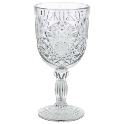 Vintage Glass Goblet